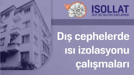 Dış Cephelerde Isı İzolasyonu Çalışmaları