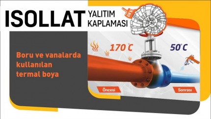 Boru ve Vanalarda Kullanılan Termal Boya