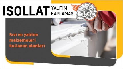 Sıvı Isı Yalıtım Malzemeleri Kullanım Alanları