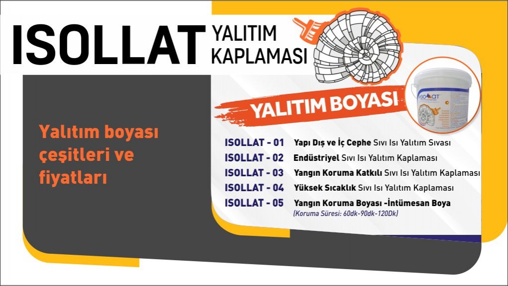 Yalıtım Boyası Çeşitleri ve Fiyatları