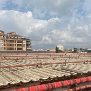 Alzira Dondurma Fabrika İsollat Metal Çatı Isı Yalıtımı -Valensiya- İspanya